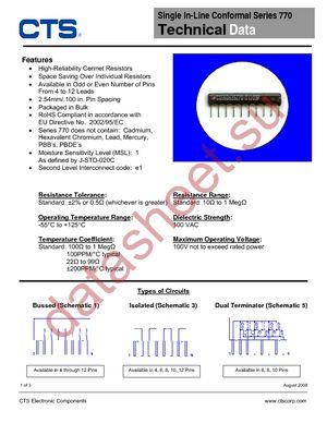 770101471P datasheet  